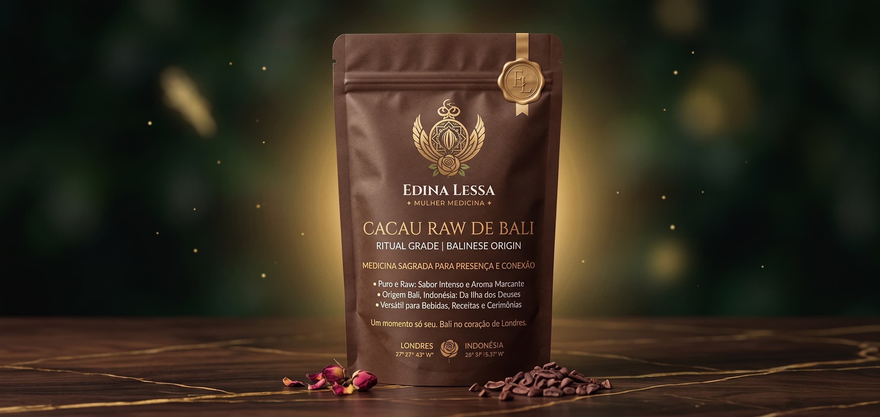 CACAU RAW DE BALI
